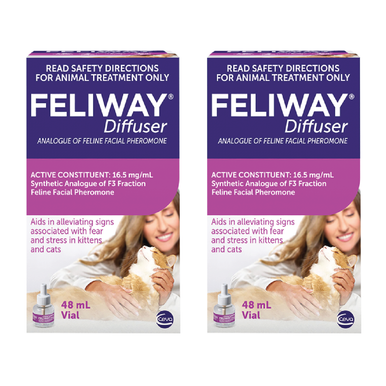 Feliway 48mL Diffuser Refill - 2 Pack