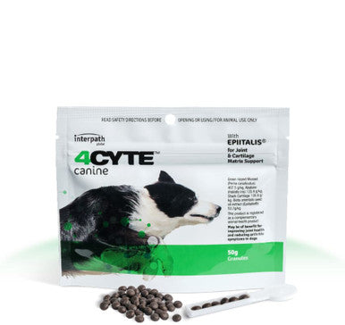 4CYTE Canine Joint Support Granules 50g