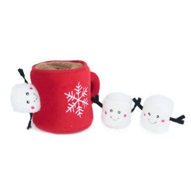 Zippy Paws Holiday Burrow Hot Cocoa