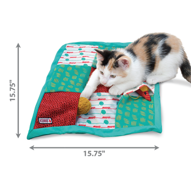 KONG Puzzlement Pockets Cat Play Mat