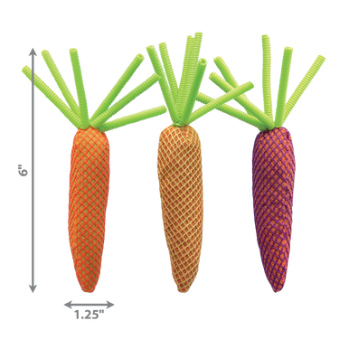 KONG Nibble Carrots Cat Toy