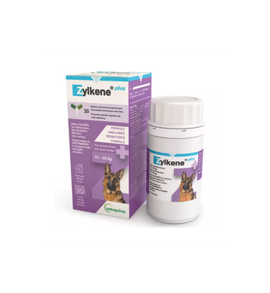 Zylkene Plus Calming Supplement Dogs 15-60kgs - 30 Capsules