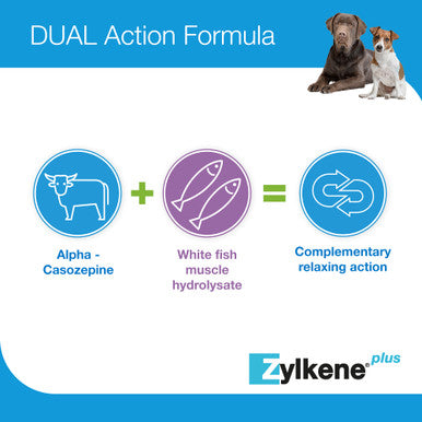 Zylkene Plus Calming Supplement Dogs 15-60kgs - 30 Capsules